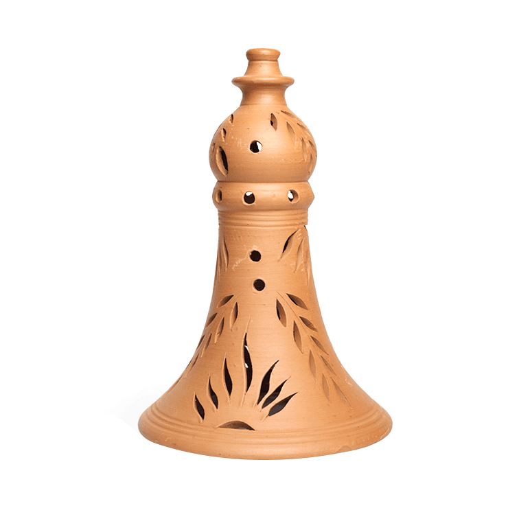 Handcrafted Pendent Light Shell Wide Cutout | Dirtique