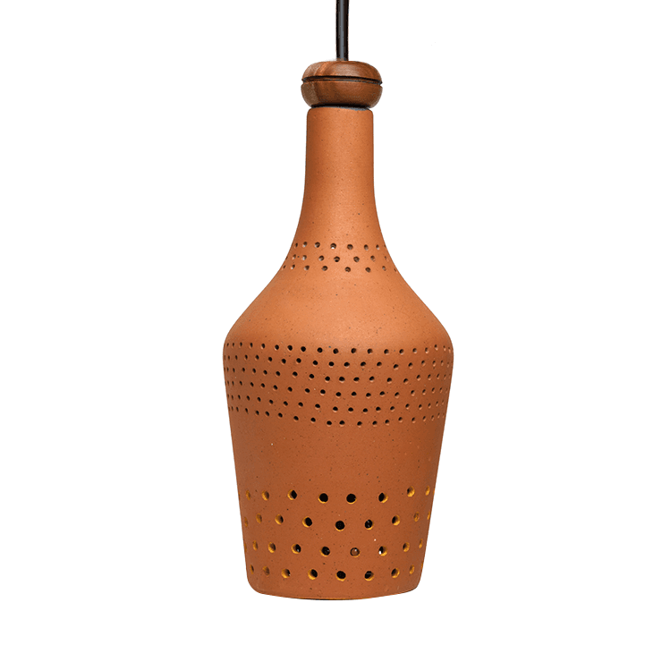 Artistic Bottle Shape Pendant Light