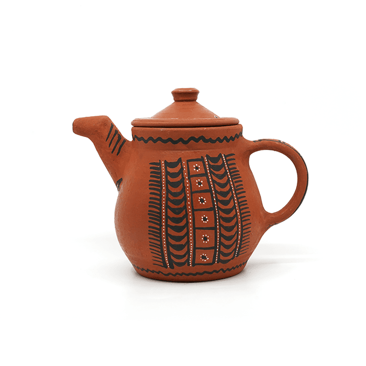 Earthen Clay Kettle 700 ml | Dhaaro Vibes