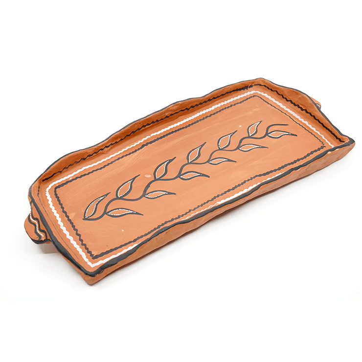 Earther Clay Serving Tray | Dhaaro Vibes