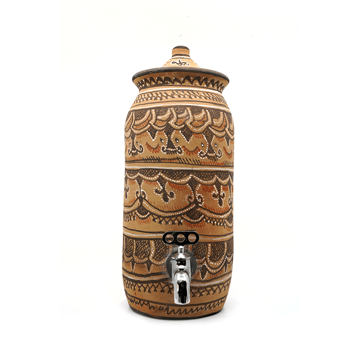 Handmade Clay Water Matka TerraZen 2 Ltrs | Nirvana Niche