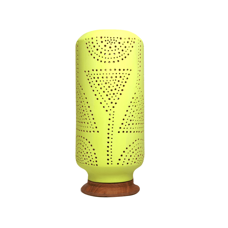 Artistic Barrel Table Top Light